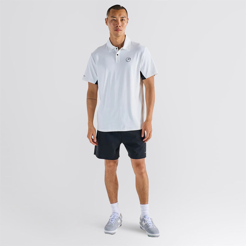 Performance Pique Polo White