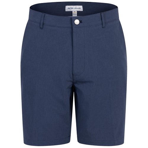 Shackleford Gingham Performance Hybrid Shorts Navy - SS25