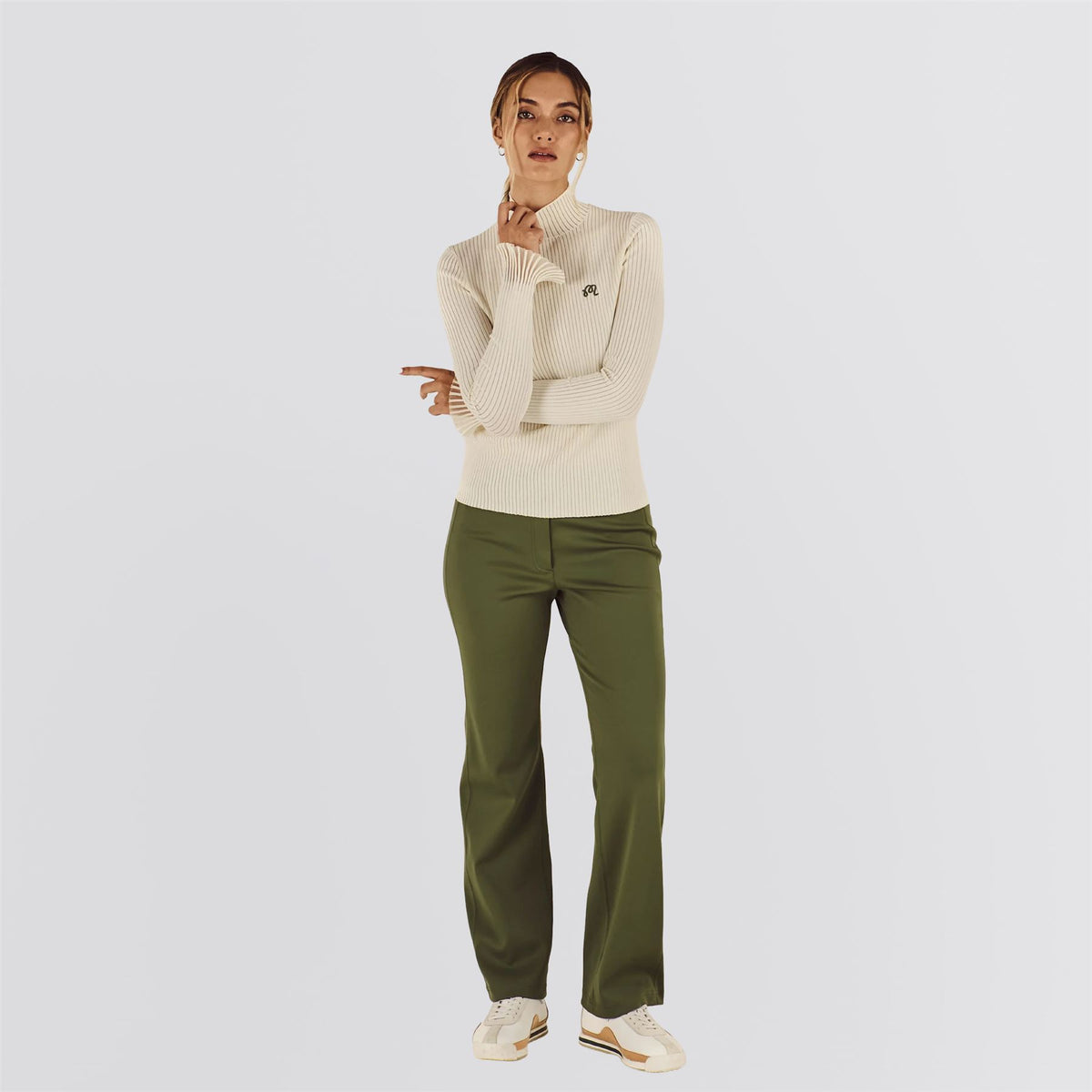 Monika Turtleneck Cream