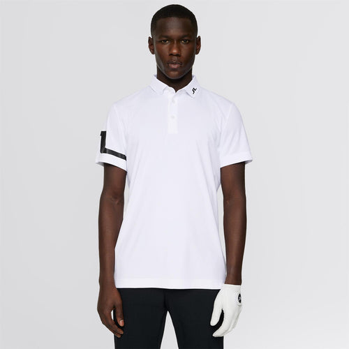 Heath Regular Fit TX Jersey Polo White