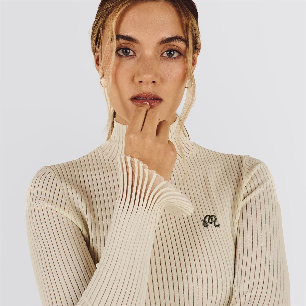 Monika Turtleneck Cream