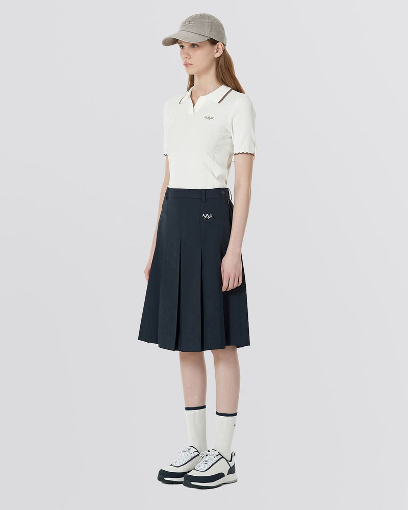 Leana Midi Pleated Skirt