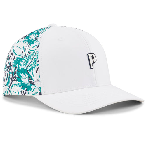 x PTC Palm Glitch Tech Cap White Glow/Sparkling Green - AW24