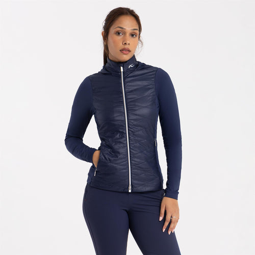 Veste hybride à capuche Retention Regular Fit pour femme Bleu Atlanta - 2024