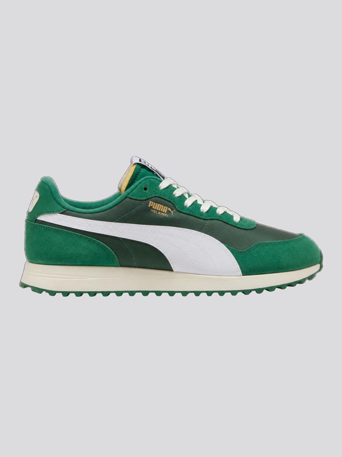 Helsinki G Spikeless Golf Shoes Vine/Puma White