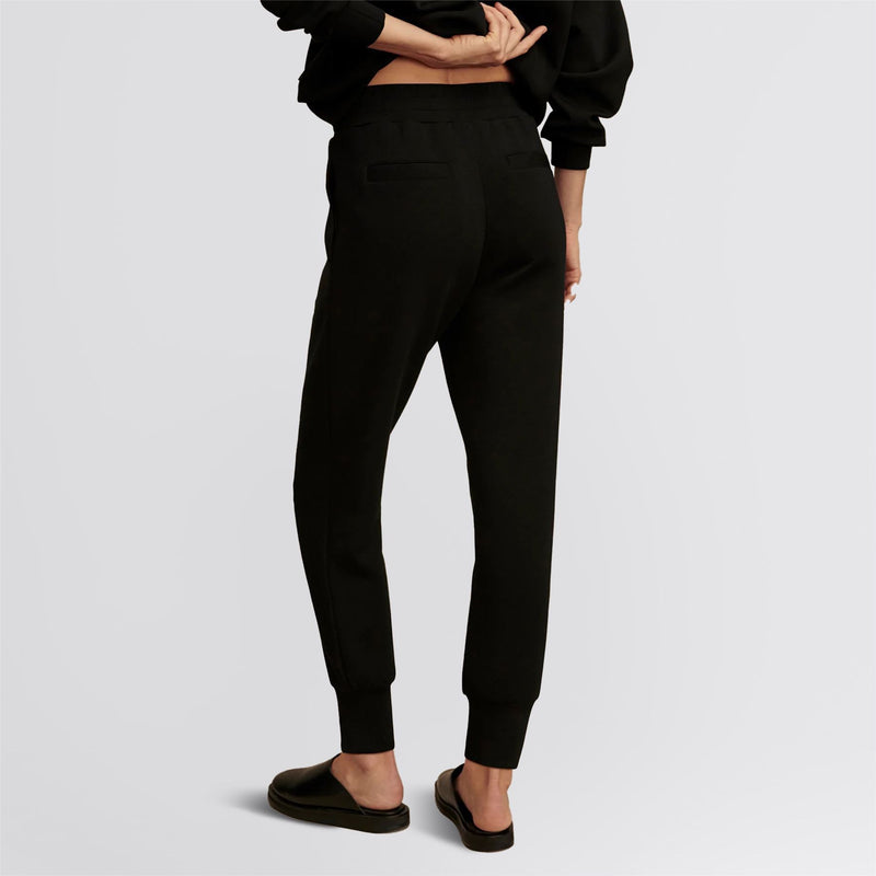 The Slim Cuff 25-Inch Trousers Black