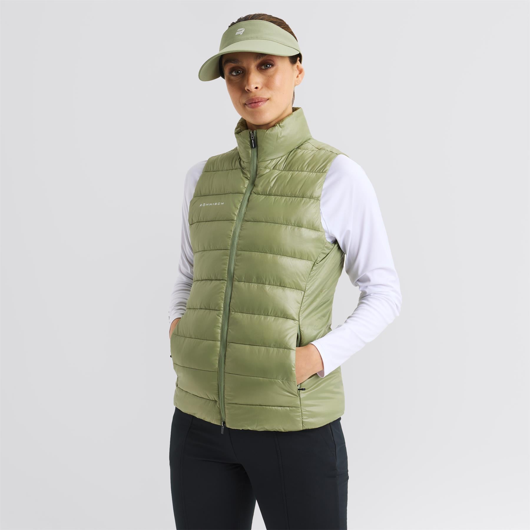 Airlite Golf Padded Vest Sage Green