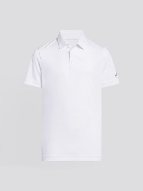 Boys Performance Polo White
