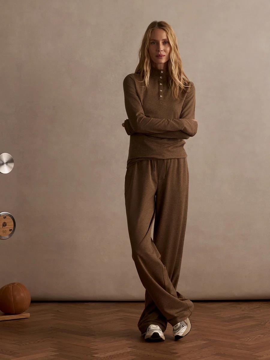 The Easy Joggers 30 Teak Olive Marl