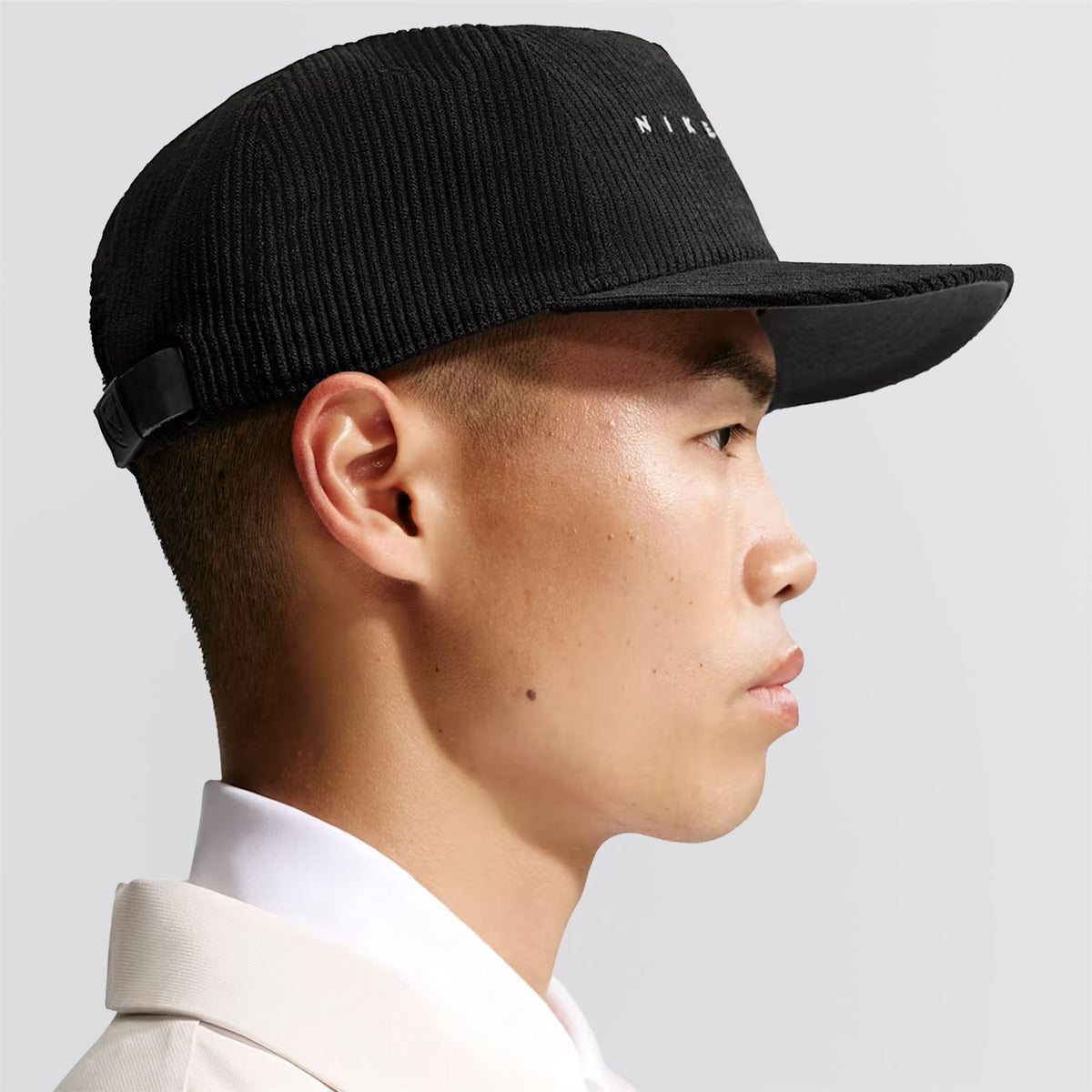 Pro Flat Bill Cord Golf Cap Black/Anthracite