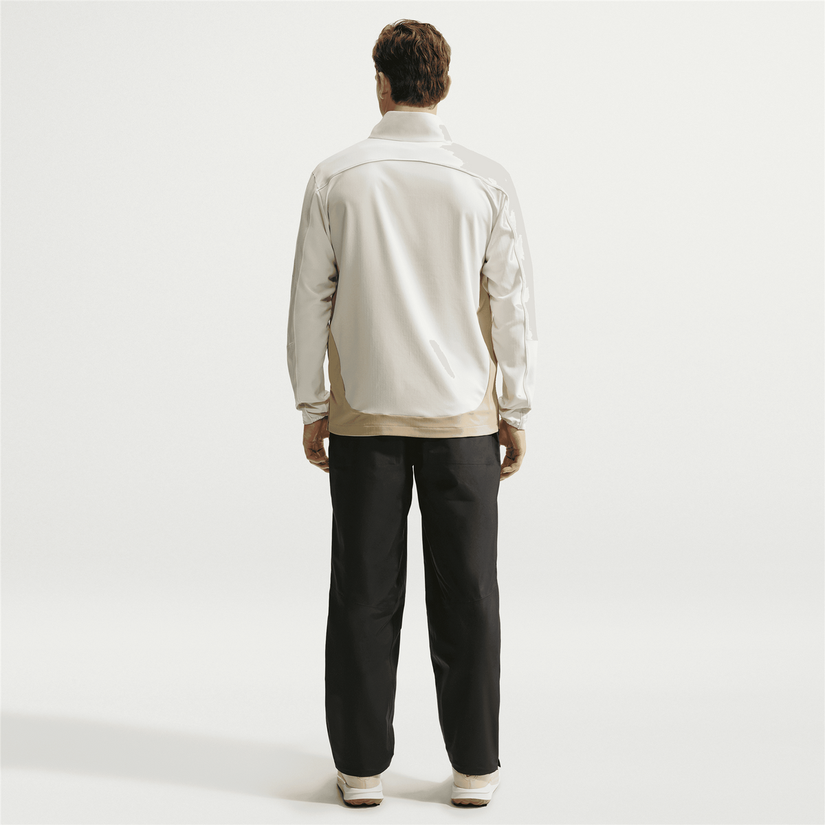 Repel Soft Shell Half Zip Jacket Light Orewood Brown/Limestone/Black