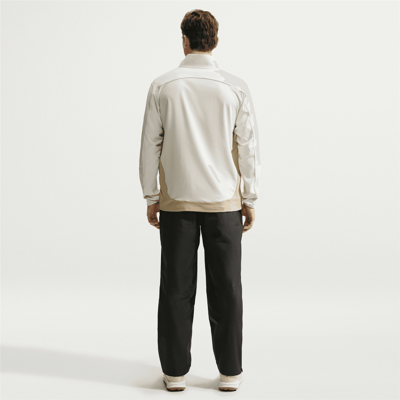 Repel Soft Shell Half Zip Jacket Light Orewood Brown/Limestone/Black