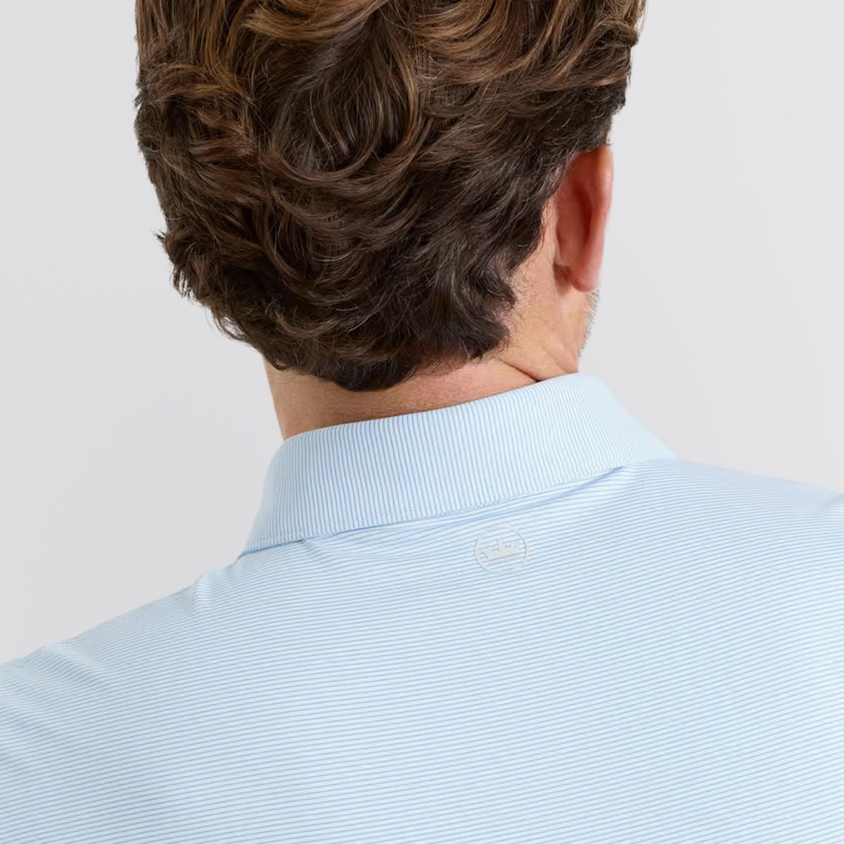 Treble Performance Jersey Polo Blue Brisk