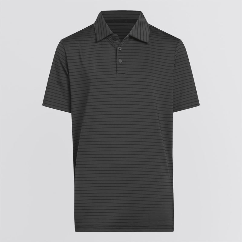 Boys Climacool Striped Polo Black