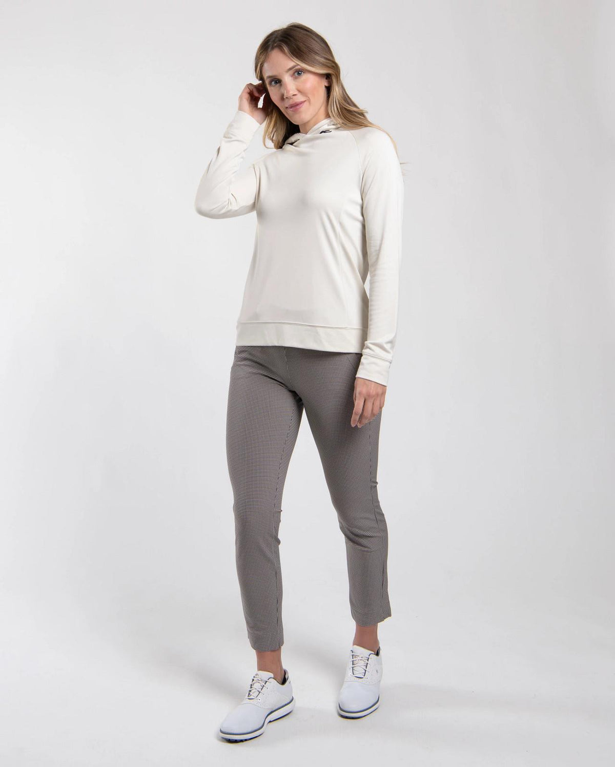 Berit Soft Hoodie Alabaster