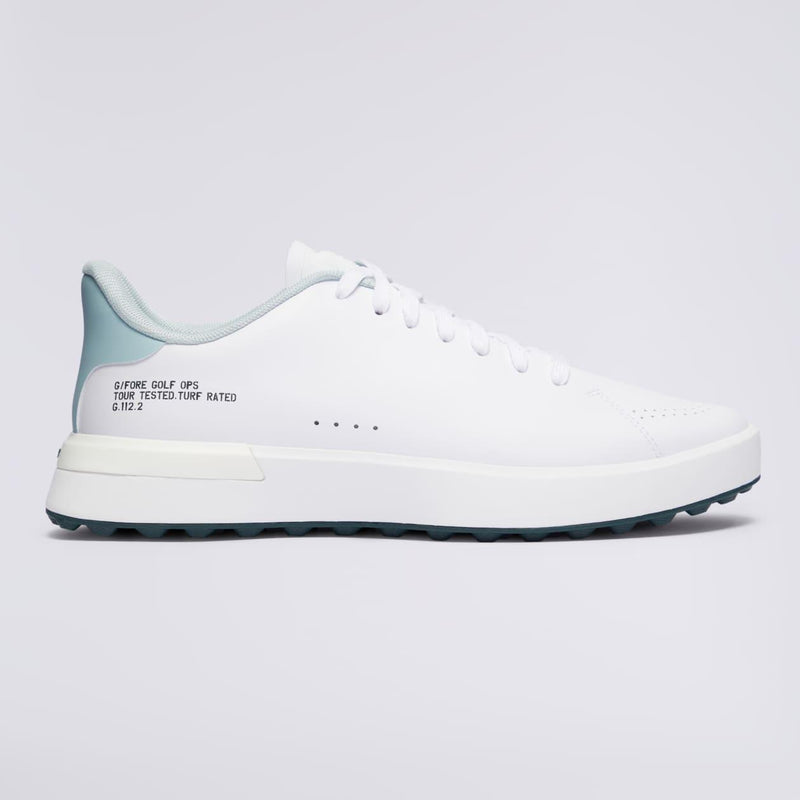 G.112 Hybrid Spikeless Golf Shoes Snow/Light Sage