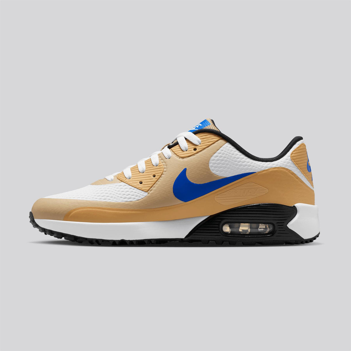 Air Max '90 Spikeless Golf Shoes White/Game Royal/Linen