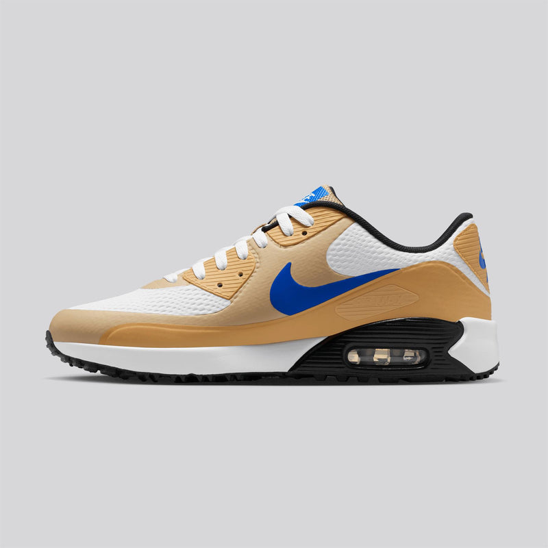 Air Max '90 Spikeless Golf Shoes White/Game Royal/Linen