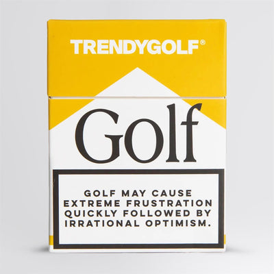 x TRENDYGOLF The Gold "Golf Addiction" Tee Pack