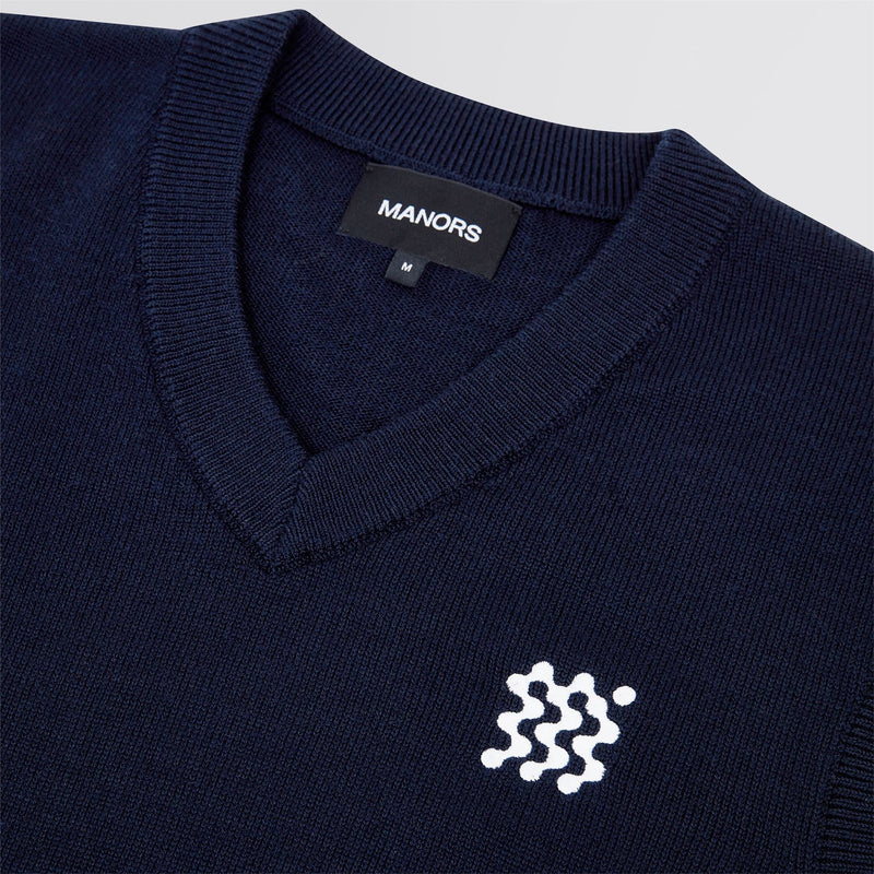Merino Wool Vest Midnight