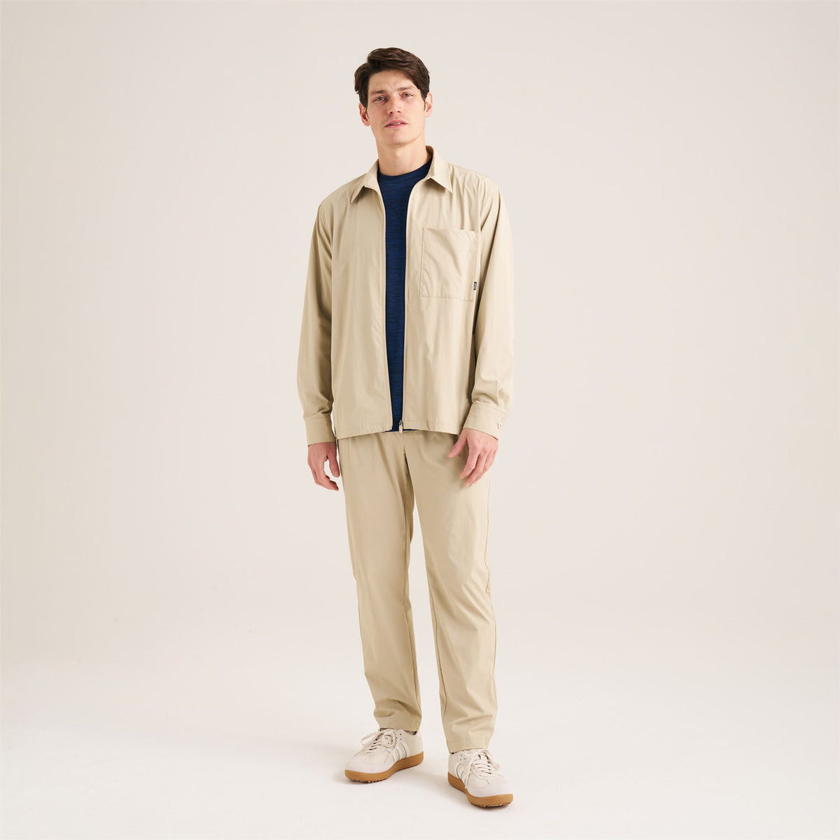 Golf Overshirt Beige