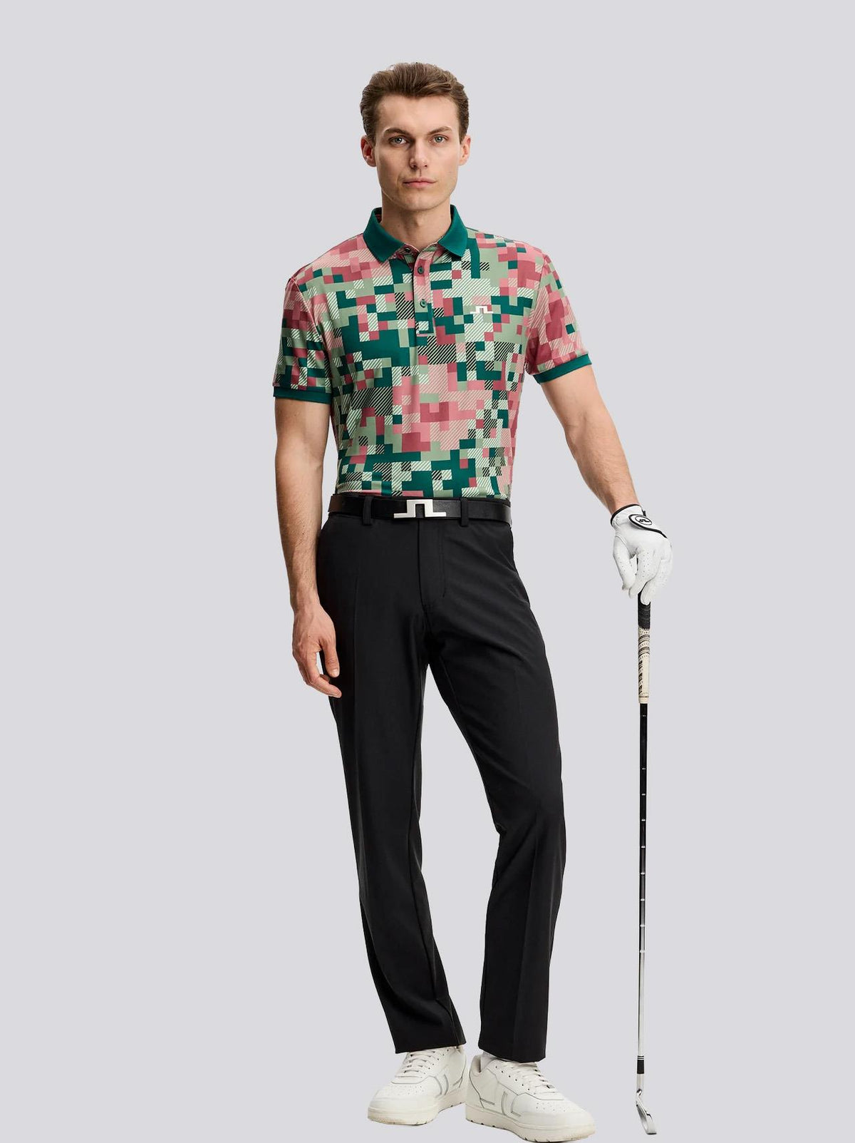 Bridger Regular Fit Tour Print Polo Tour 26 Multi