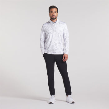 Pure 2.0 Rose Quarter Zip White Glow/Strong Grey