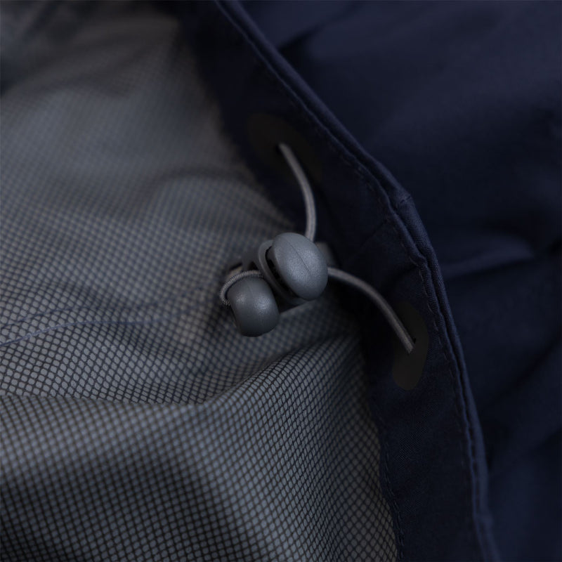Shield Half Zip Rain Shell Classic Fit wasserdichte Jacke Navy – SS24