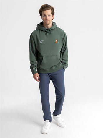 Malbon Golf Tiger Buckets GD Hoodie Evergreen | TRENDYGOLF UK