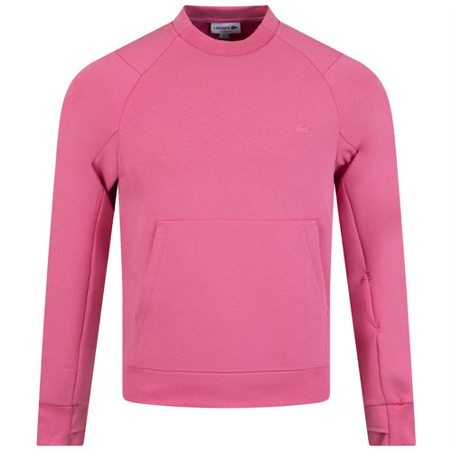 Crew Neck Front Pouch Sweat Reseda Pink - SS23