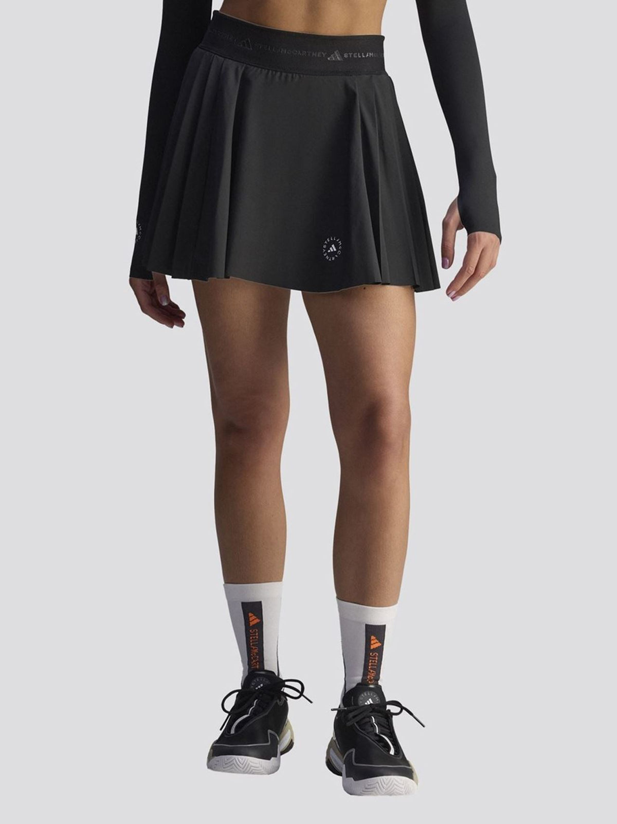 Training Pleated Skort Black