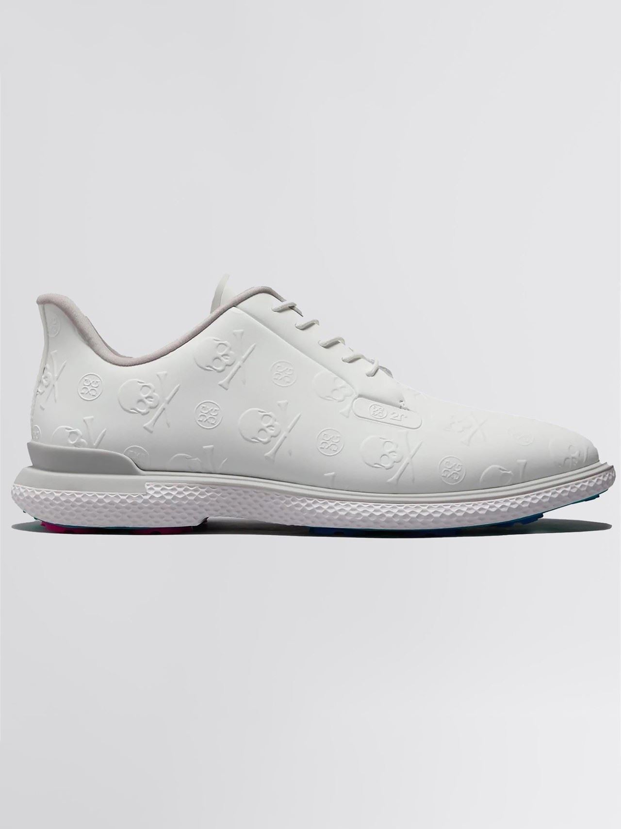 GALLIVAN2R Embossed Skill & Tees Spikeless Golf Shoe Snow/Nimbus