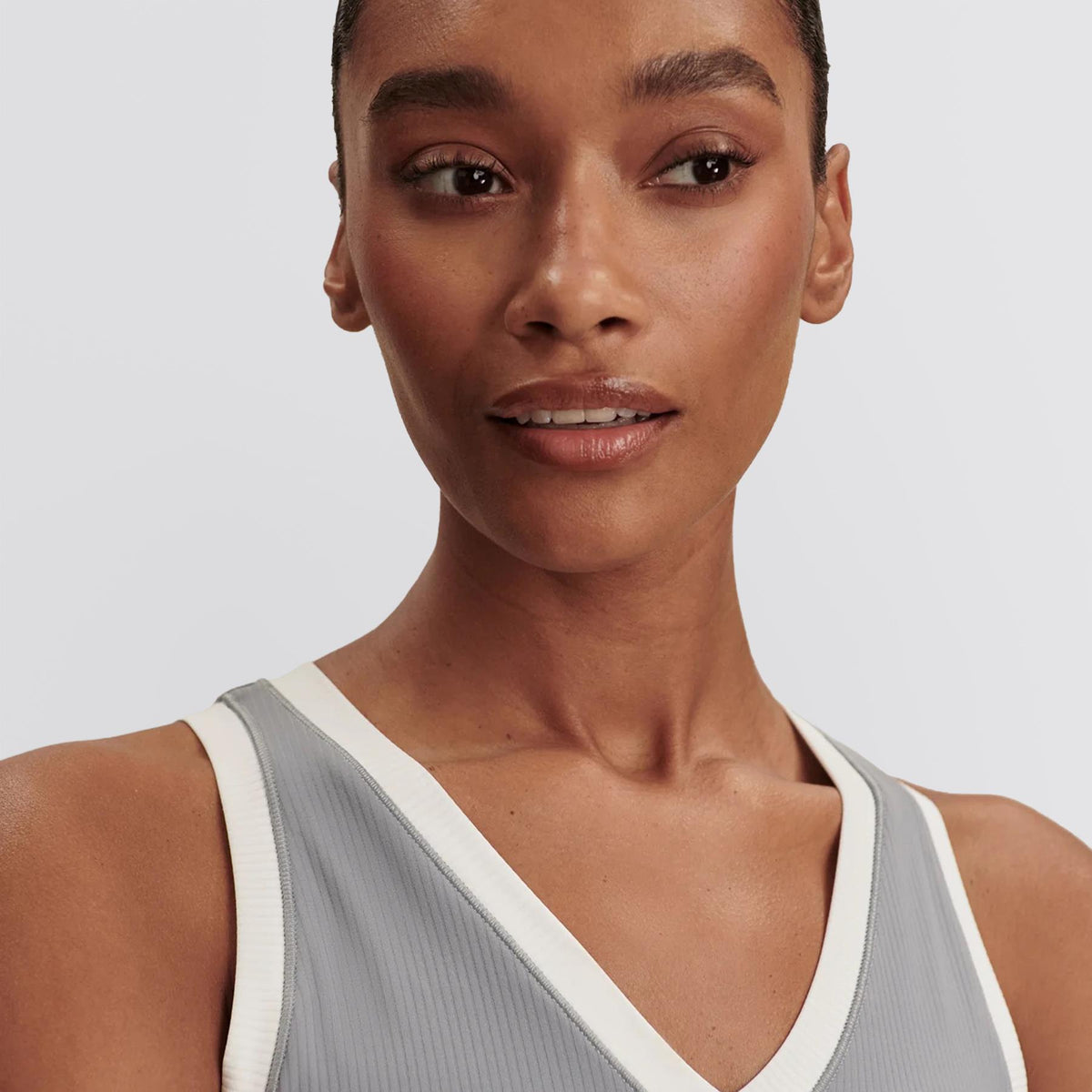 Chia V-Neck Tank Top Top Wind Blue