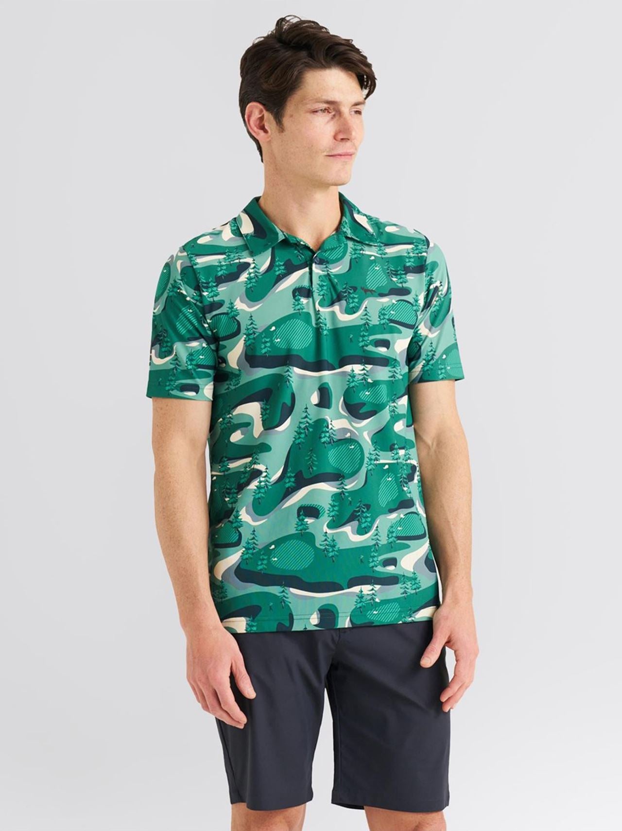 AOP Golf Course Polo Green