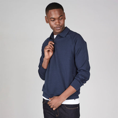 Premium Essentials Polo Sweat Navy
