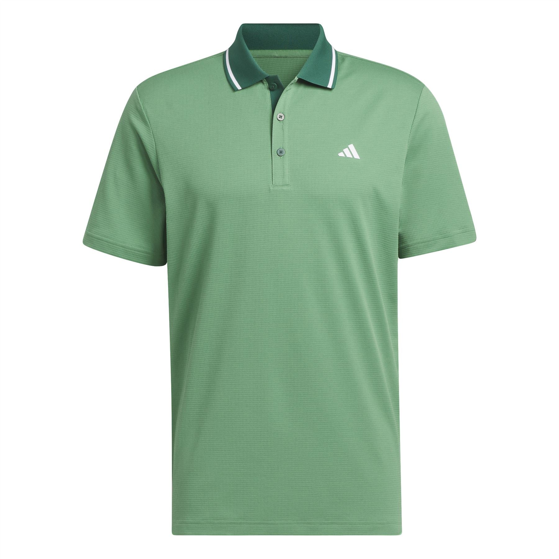adidas Ultimate365 Tour Sport Collar Polo Green TRENDYGOLF UK