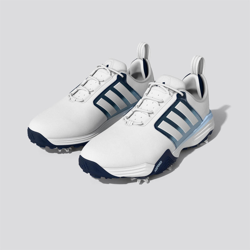 Adipower 26 Spiked Golf Shoes Footwear White/Collegiate Navy/Crystal Sky