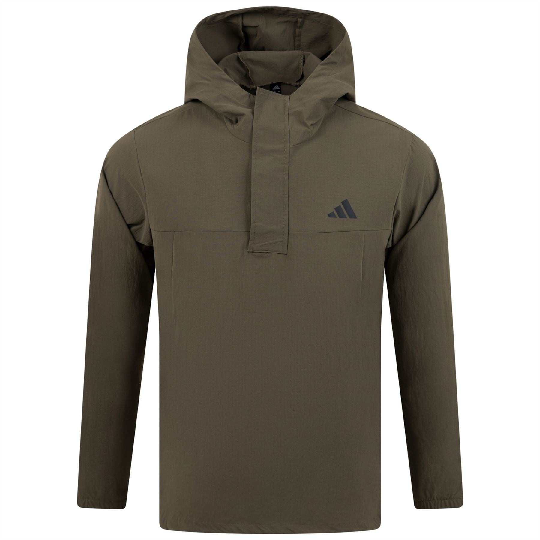 Adidas Ripstop 1/4 Zip Golf Hoodie - Black