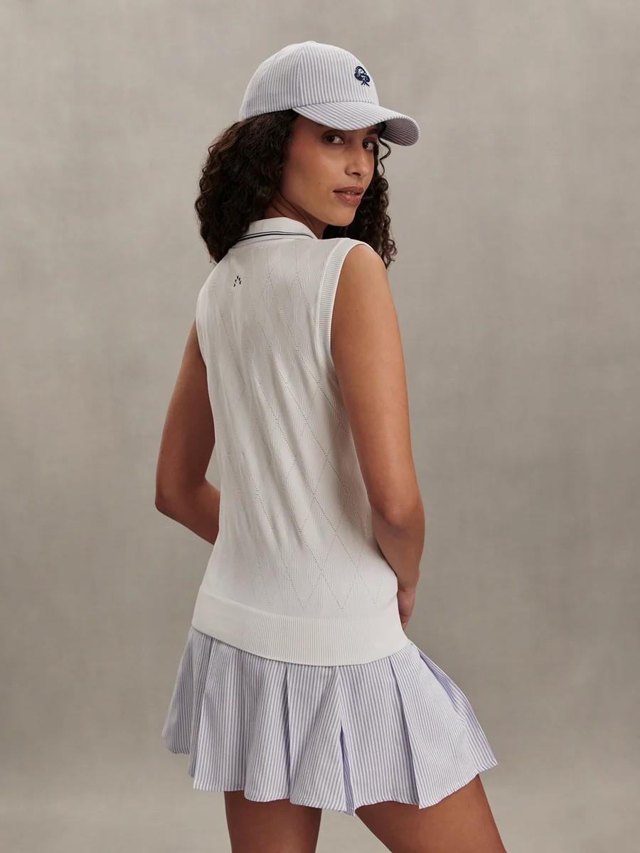 Marit Seamless SL Polo White