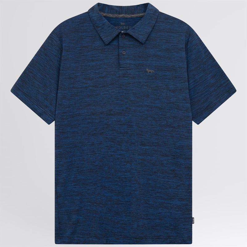 Mesh Polo Navy