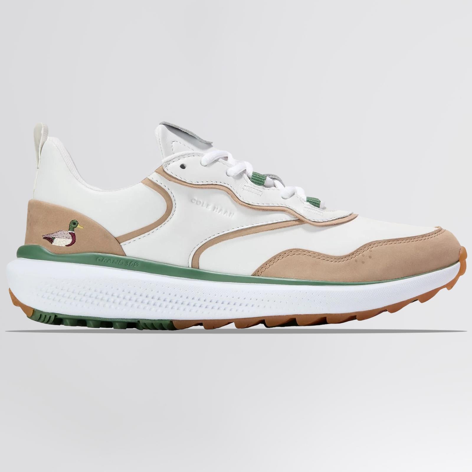 ZEROGRAND Fairway II Golf Shoes Optic White/Birch