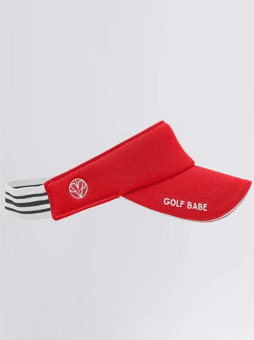 Golf Babe Visor Red