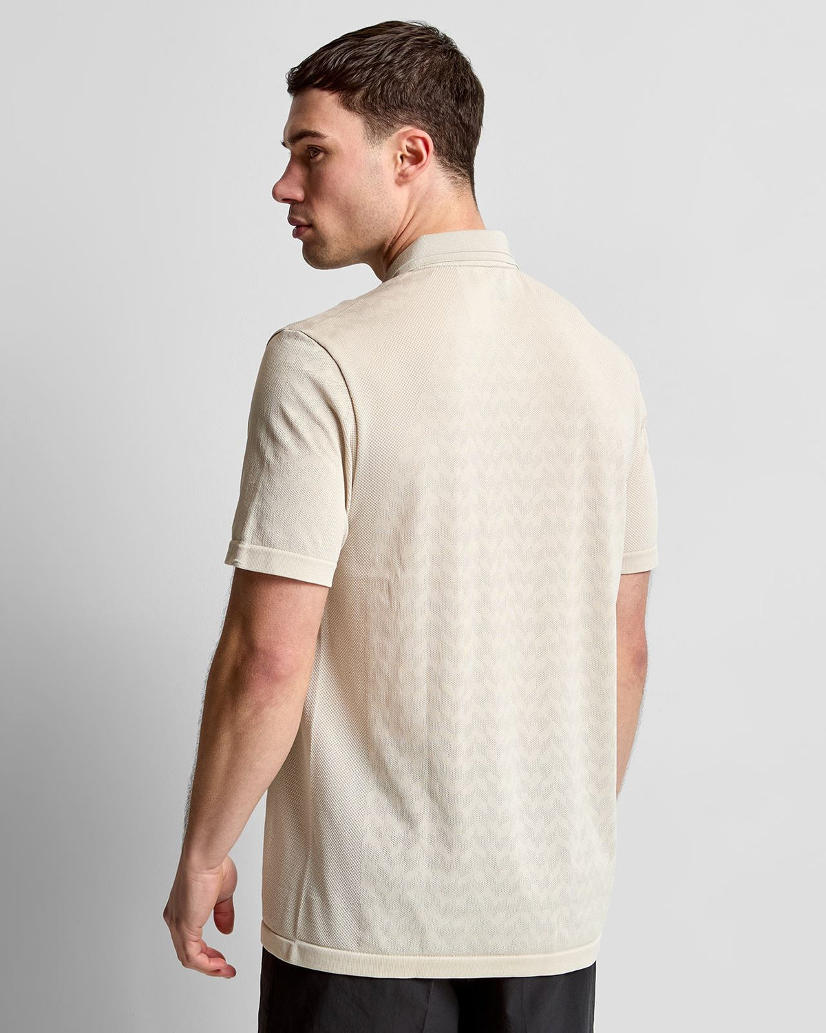 Ultimate365 Seamless Polo Wonder Alumina/White