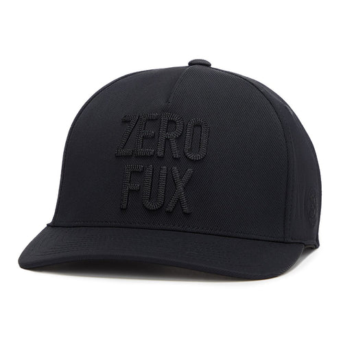Monochrome Zero Fux Stretch Twill Snapback Hat Onyx - SS24