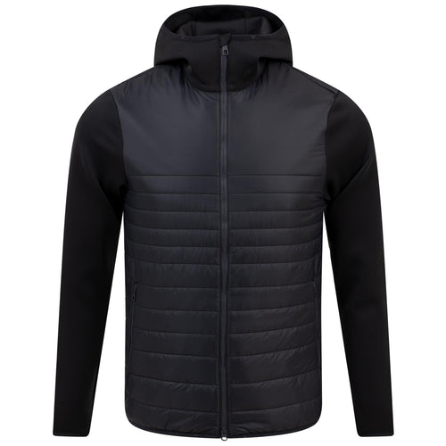 Martino LX Mid Quilted Hooded Hybrid Jacket Black - SS24