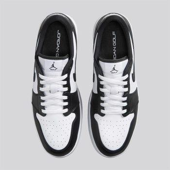 Jordan Golf Air Jordan 1 Low Spiked Golf Shoes White/Black