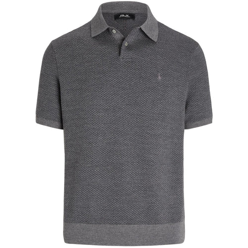 RLX Merino Polo Grey Combo - AW24