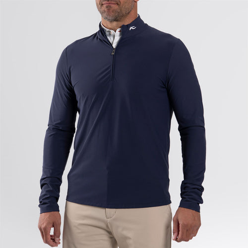 Shift Half Zip Mid Layer Atlanta Blue