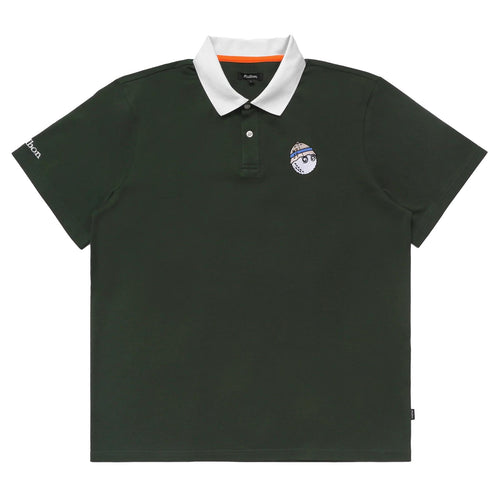 Fishing Buckets Pique Polo Forest - AW24