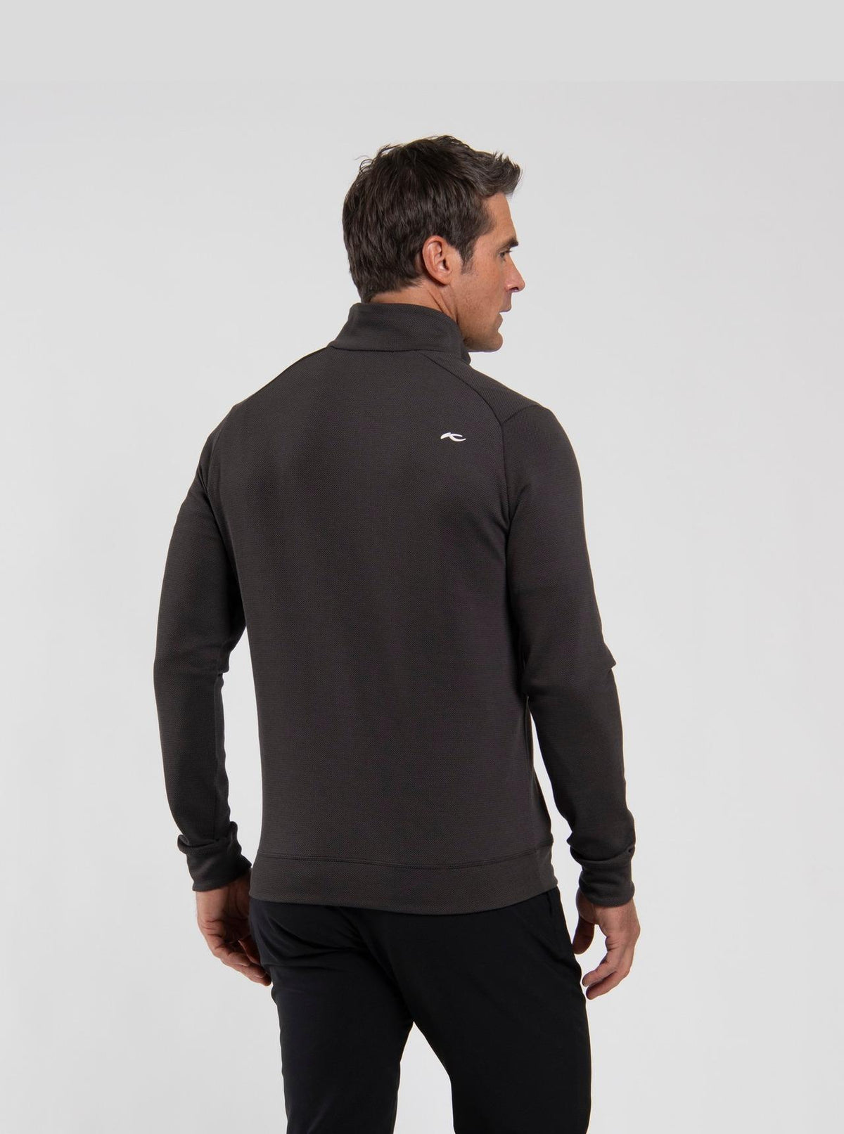Essentials Half-Zip Espresso/Black